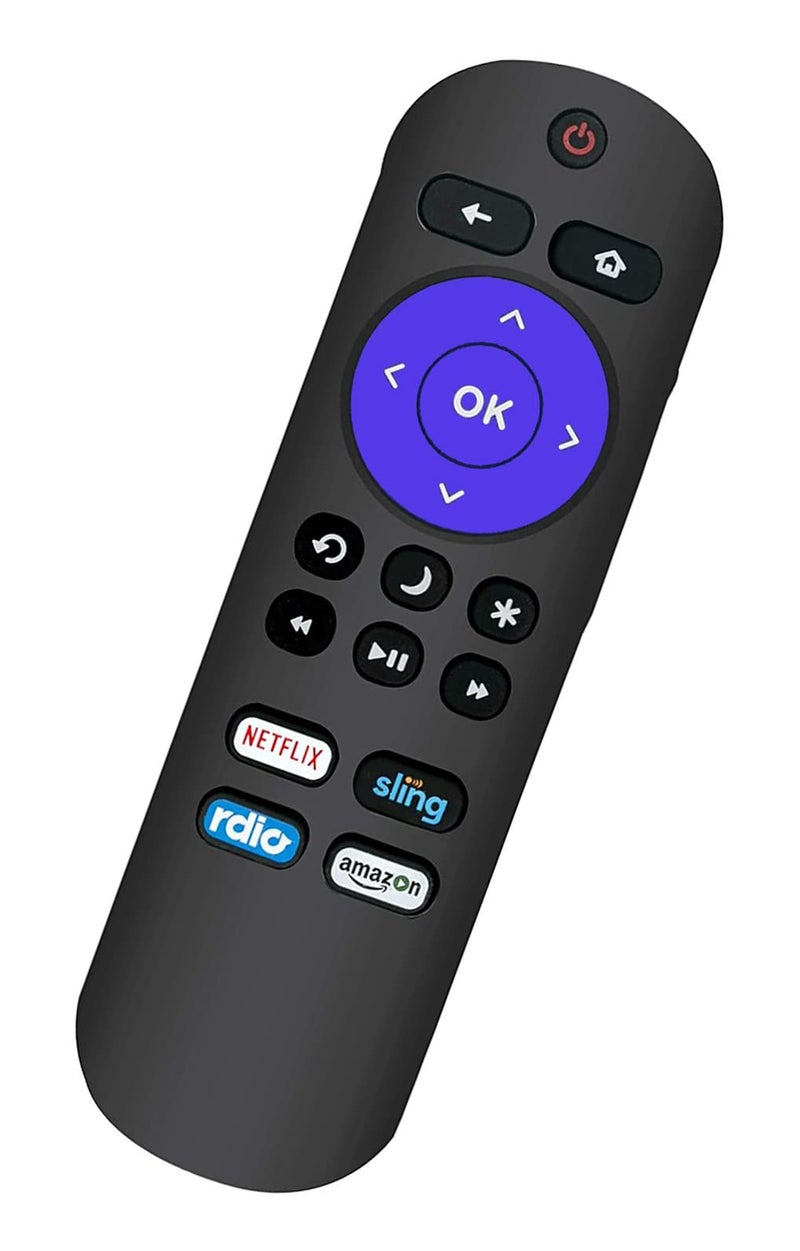 UBay Remote Control Compatible with Roku TV, Fit for Onn/TCL/Element/Haier/Hitachi/LG/Sanyo/JVC/Magnavox/RCA/Philips/Westinghouse Roku Built-in Smart TV - Image 4
